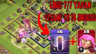 BB 14 EN GÜÇLÜ KARA ORDUSU  Clash Of Clans [upl. by Willett]