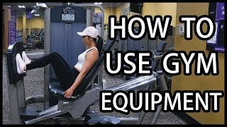 How to Use Gym Equipment  Beginners Guide [upl. by Edana]