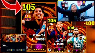 🤑 ME SALE LOS TRES MESSI quotBIG TIMEquot en ESTE PACK OPENING EFOOTBALL 2024 Mobile Recargo 12K Monedas [upl. by Dollar935]