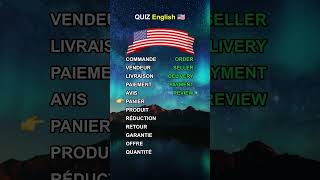 Mettez votre vocabulaire Anglais à lépreuve quiz sushi english quiztime trivia learnenglish [upl. by Servetnick]