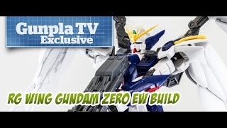 Real Grade Wing Gundam Zero EW  Gunpla TV Exclusive [upl. by Ainniz76]