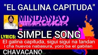 El Galina Capituda Music of Mindanao Grade 7  ZAMBOANGA CITY  Asias Latin City NONISLAMIC SONG [upl. by Hays491]