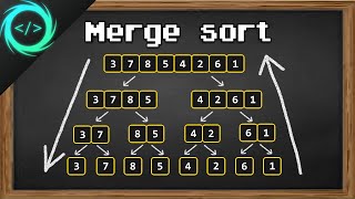 Learn Merge Sort in 13 minutes 🔪 [upl. by Melisa]