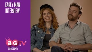 Early Man  Interview mit Palina Rojinski und Friedrich Mücke [upl. by Nodyarg]