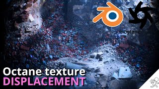 Blender Octane  Learn how to use Texture Displacement for ultimate optimization [upl. by Nilrev]