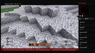 Live on joue Minecraft solo build détentefun go les 620 aboquot propose ton build [upl. by Mac]