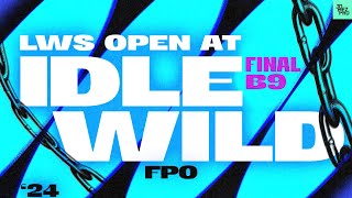 2024 LWS Open at Idlewild  FPO FINALB9  Scoggins Carey Klein Lynds  Jomez Disc Golf [upl. by Viola]