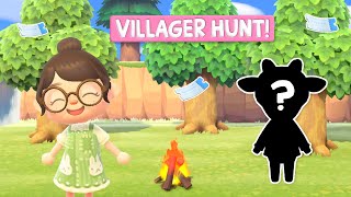 Villager Hunting for my New Farmcore Animal Crossing Island 💛 [upl. by Ernaline]