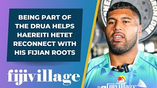 Being part of the Drua helps Haereiti Hetet reconnect with his Fijian roots  151223 [upl. by Diane]