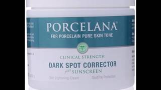 Porcelana Skin Lightening Day Cream and Fade Dark Spots Treatment 3 Ounce [upl. by Anahcar]