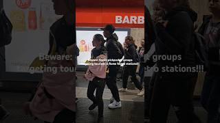 😱Beware pickpocket groups targeting tourists in Rome Metro Stations Roma Italy Pickpocket Viral [upl. by Shore]