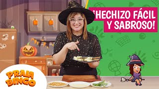 Bocadillo de Halloween Escobita de Queso 🧹 Praia Bingo [upl. by Hakeem]