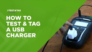 Testing amp Tagging a USB Charger [upl. by Rehpotsirhcnhoj169]