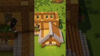 Minecraft starter house🍀 minecraft starterhouse trending [upl. by Anavlis]