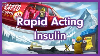 Rapid Acting Insulin Mnemonic for Nursing Pharmacology NCLEX [upl. by Aina337]