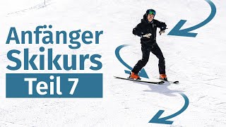 Anfänger Skikurs 7 Kurven verbinden  Skifahren lernen [upl. by Kasey345]