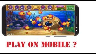 Insaniquarium Deluxe  Play on mobile [upl. by Nosnhoj794]