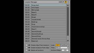 killihu releases Locator Manager for Ableton Live [upl. by Ocirema]