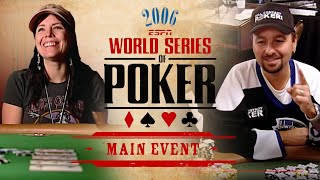 World Series of Poker Main Event 2006 Day 3 with Annie Duke amp Daniel Negreanu WSOP [upl. by Ahsiemaj]