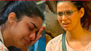 ISHA AUR ALICE MEIN HUI BIG FIGHT ISHA ROI FOOT FOOT KAR BIGBOSS18LIVEUPDATE [upl. by Florentia]