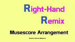 RightHand Remix Rhythm Heaven Megamix Musescore cover [upl. by Jews]