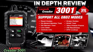 LAUNCH Creader 3001 The Best OBD2 Scanner for DIYers and Professionals [upl. by Anneres]