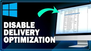 How To Disable Delivery Optimization amp Fix Wont Turn Off In Windows 1110  Simple Guide [upl. by Anida]