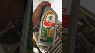 Best engine oil Castrol engine life castroloil engine youtubeshorts shorts youtubeshorts [upl. by Moraj402]