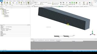 Tutorial Face split and meshing  Mechanical [upl. by Ahsonek]