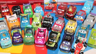 Mattel Disney Cars 2021 Mini Racers Mega Unboxing 70  NextGen Piston Cup 20Pack Singles [upl. by Prior]