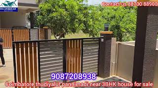 16573BHK independent house for sale in thudiyalur [upl. by Kurtz245]