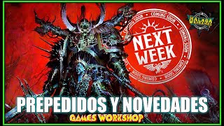 PREPEDIDOS Games Workshop y NOVEDADES Warhammer Community [upl. by Yelich1]