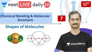 NEET Chemical Bonding amp Molecular Structure  L7  Class 11  Unacademy NEET  Anoop V [upl. by Eenalem490]