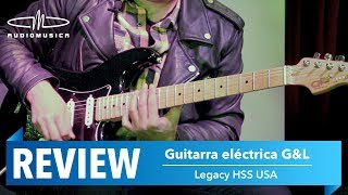 REVIEW  Guitarra GampL Legacy HSS USA  Con Fer Lamas [upl. by Eemak]