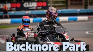 Club100  BUKC  Buckmore Park  Kart Tester POV [upl. by Child]