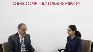 IELTS 90 BAND SPEAKING SCORER SANJOLI BANERJEES INTERVIEW [upl. by Haraz]