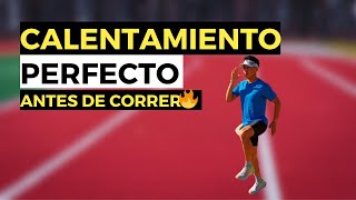 Ejercicios de CALENTAMIENTO antes de CORRER  Rapido y Completo [upl. by Nomar]