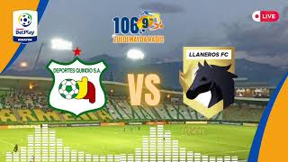 EN VIVO DEPORTES QUINDIO VS LLANEROS FC [upl. by Daitzman]