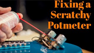 Fixing a scratchy Potmeter [upl. by Otrebire]