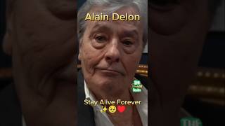 Alain Delon Stay Alive Forever ✨💚 alaindelon antesedepois beforeandafter france [upl. by Auqenet445]