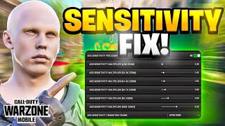 How to Find Your PERFECT SENSITIVITY in Warzone Mobile [upl. by Sven]