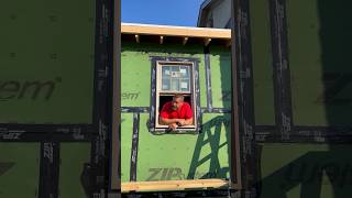 Window installation zipsheathing andersenwindow renovation [upl. by Weathers]