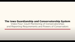 Court Monitoring of Conservatorships [upl. by Ogu]