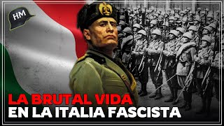 Así era VIVIR en la MONSTRUOSA Italia fascista del BRUT4L dictador Benito Mussolini [upl. by Lenhart]