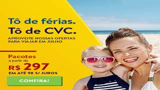 Passagens aereas Cvc promoção [upl. by Leirea]