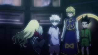 Kurapika and Hisoka Reunite with the Phantom Troupe Sub  Hunter x Hunter HD Subtitles [upl. by Ahseim]