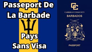 Passeport De La Barbade  Pays Sans Visa [upl. by Nomrac912]