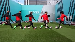 Brentford FC  Crossbar Top Bin Challenge 💥 [upl. by Anomor]