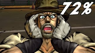 Old Joseph Joestar 724 DMG Taunt Combo  JoJo All Star Battle R  Patch 141 [upl. by Mcmurry186]