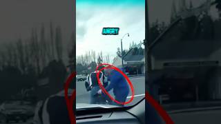 Road Rager Tries to Rip License Plate Off Motorcycle 😱 shorts [upl. by Nered938]